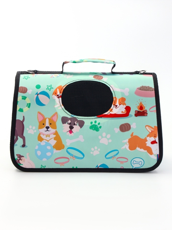 Сумка - переноска для животных Сумка - переноска для животных"Верный друг", каркасная, размер S, 37,5 х 17 х 22 см