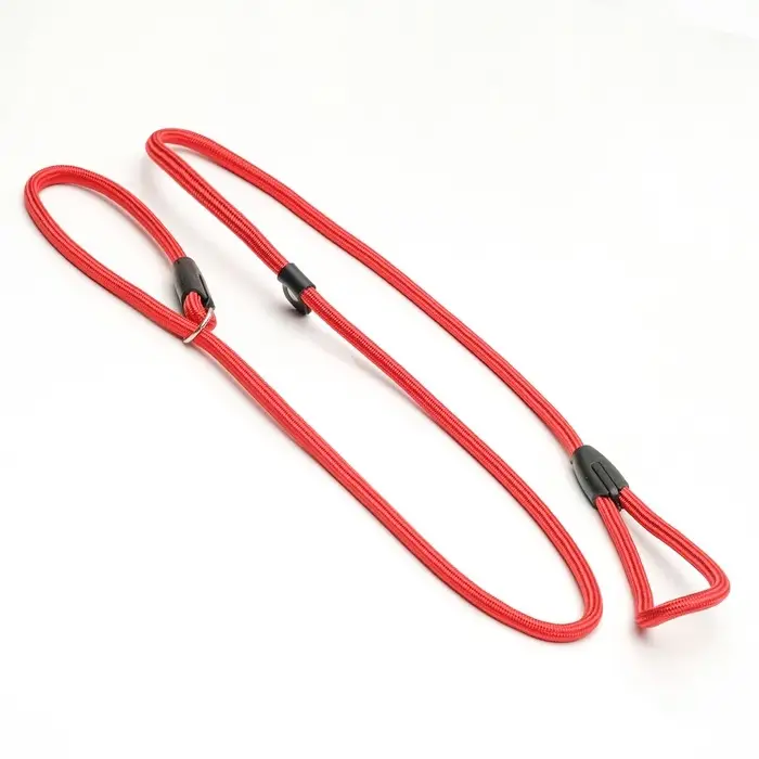 Ринговка для собак, 130&times;0.8 см, красная