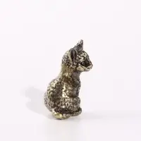 Фигурка декоративная &laquo;Маленький котёнок&raquo;, металл, 1.8&times;1.5&times;2.9 см