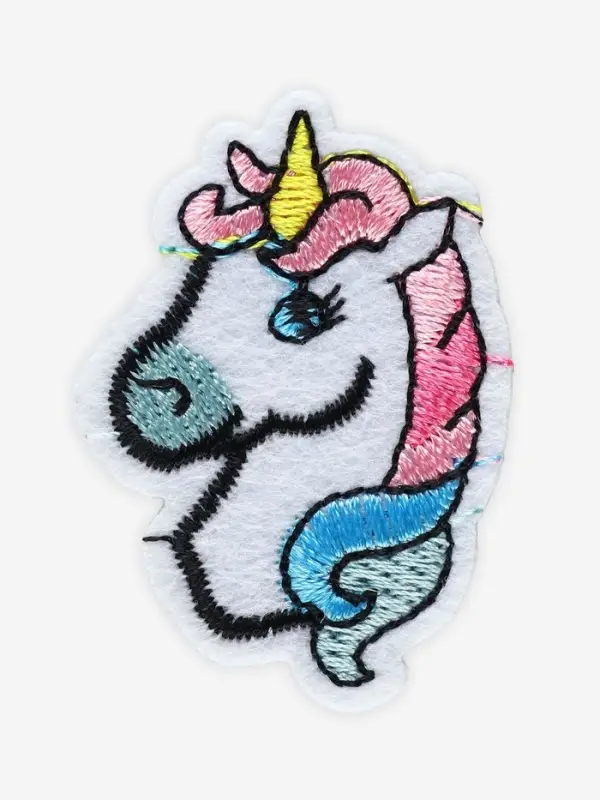 Термоаппликация &laquo;Единорог&raquo;, 4.7&times;3.2 см, разноцветная