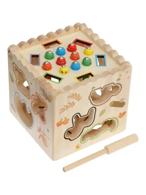 Деревянный сортер  8 в1 для малышей