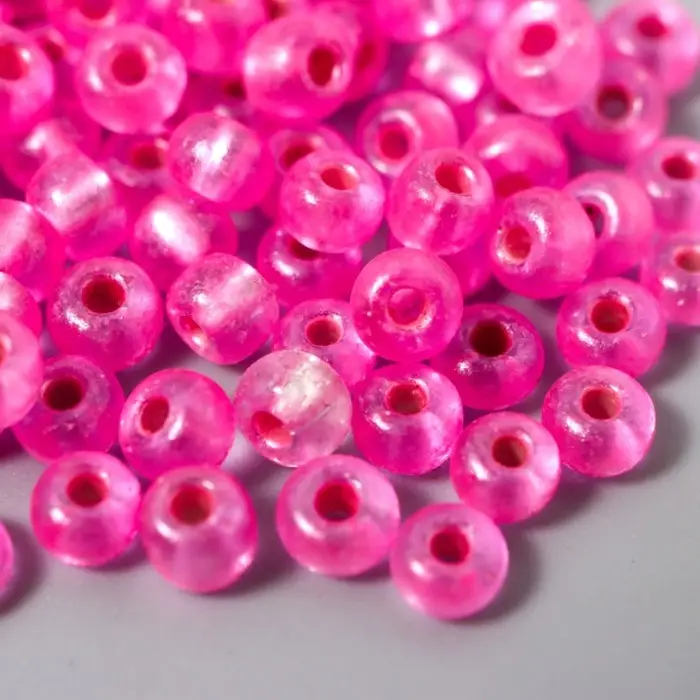 Бисер круглый 6/0  Бисер круглый 6/0 "Розовый перламутр" 20 гр