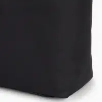 Сумка хозяйственная складная на кнопке, 2 колеса, 40&times;12&times;30 см, чёрная