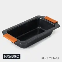 Форма для выпечки Magistro French Bakery, 31,5×17×6 см, антипригарное покрытие