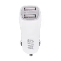 Автомобильное ЗУ AVS UC-433, 2 USB, 2.4 А, 12 Вт (A78700S)