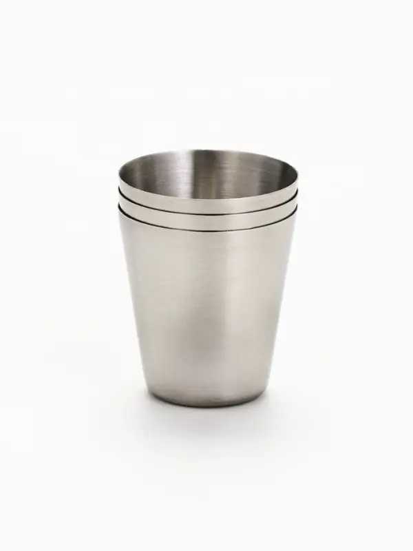 Стопки в чехле &laquo;Король&raquo;: нержавеющая сталь, набор 3 шт.&times;30 мл