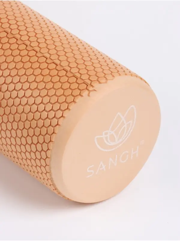 Ролик массажный Sangh, 30&times;9 см, персиковый