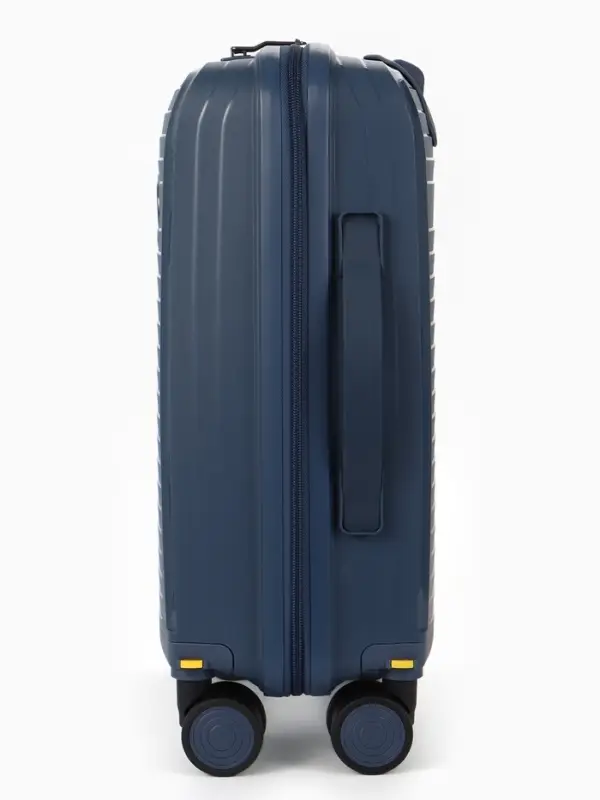 Чемодан на съёмных колёсах, 18", кодовый замок, 33&times;16&times;49 см, синий
