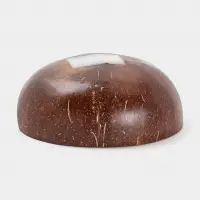 Чаша &laquo;Закат&raquo;, 14&times;14&times;6 см, кокос