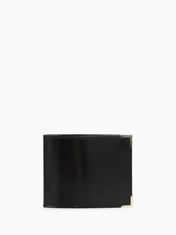 Обложка для удостоверения с окошком, чёрная