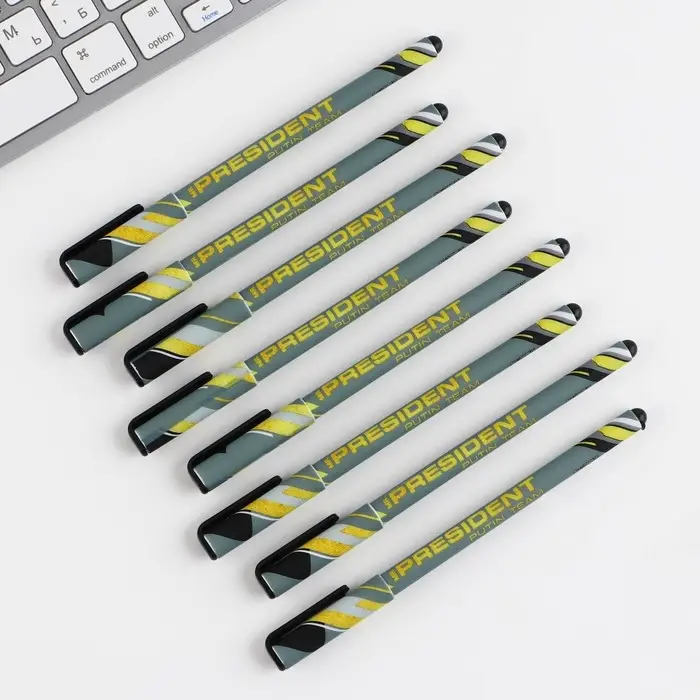 Ручка пластик с колпачком шариковая «Сила и изящество РУССКОГО ДУХА», синяя паста, 0.7 мм Ручка пластик с колпачком шариковая «Сила и изящество РУССКОГО ДУХА», синяя паста, 0.7 мм