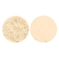 Роспись по дереву &laquo;Русские узоры&raquo;, хохлома, 5 шт., заготовки для творчества