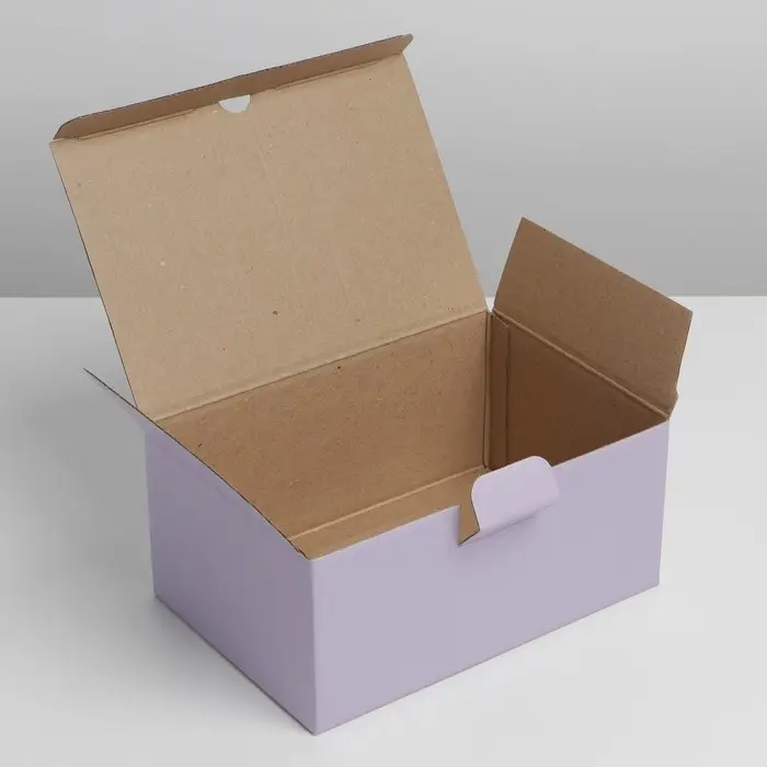 Коробка подарочная складная, упаковка, &laquo;Лавандовая&raquo;, 26 х 19 х 10 см