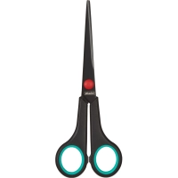 Ножницы Attache 170 мм с пласт. прорезин. ручками, тефл.покр.цв.черн/красн