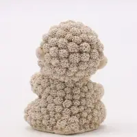 Фигурка декоративная &laquo;Барашек с шаром&raquo;, 6&times;5 см, слоновая кость