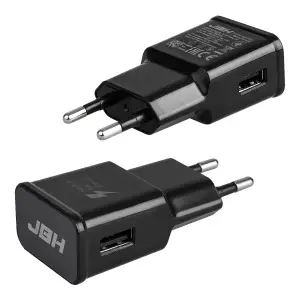Переходник сетевого зарядного устройства на USB 2A JBH черный