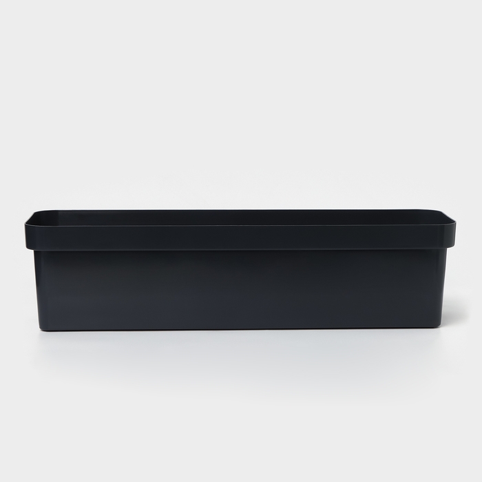 Ящик балконный для цветов «Эко», 60 см, 12 л, цвет микс Ящик балконный для цветов «Эко», 60 см, 12 л, цвет микс