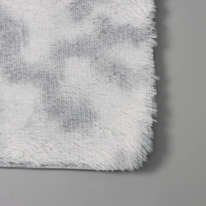 Коврик Доляна &laquo;Пушистик&raquo;, 50&times;80 см серый