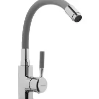 A9890T-2 (Смеситель для умывальника с силиконовым изливом и гайкой)