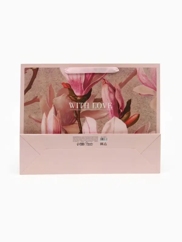 Пакет подарочный ламинированный, упаковка, &laquo;Love&raquo;, L 40&times;31&times;11.5 см