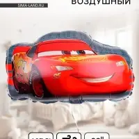 Шар воздушный фольгированный 22" &laquo;Тачки. Молния МакКуин&raquo;, фигура