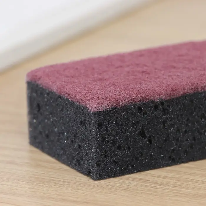 Губка бытовая с чистящим слоем Raccoon «Лофт», 1 шт, 15×7×4 см, крупонопористый поролон Губка бытовая с чистящим слоем Raccoon «Лофт», 1 шт, 15×7×4 см, крупонопористый поролон