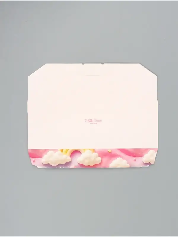 Коробка подарочная складная &laquo;Радуга&raquo;, 20&times;12&times;4 см, с окном