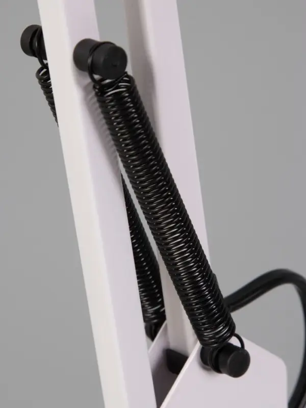 Лампа настольная Е27 60 Вт &laquo;Валли&raquo; белая шарнирная 43&times;21&times;14.5 см RISALUX