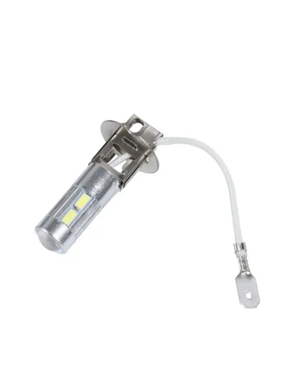 Автомобильная лампа, светодиодная, H3, 12 В, 13 SMd=5050, 2 шт., белый