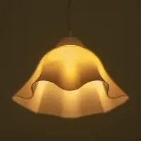 Светильник подвесной "Ирис" 2814/1, 1х15Вт, Е27, белый 28х28х14(85) см Светильник подвесной "Ирис" 2814/1, 1х15Вт, Е27, белый 28х28х14(85) см