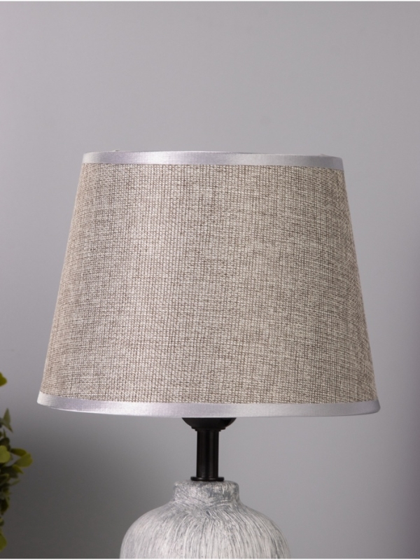 Лампа настольная Лампа настольная "Никс" 1х40Вт Е27 серый 20х20х30см МОДЕЛЬ: