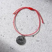 Браслет-талисман (3 шт) «Притягивает удачу», красная нить, длина 24 см Браслет-талисман (3 шт) «Притягивает удачу», красная нить, длина 24 см