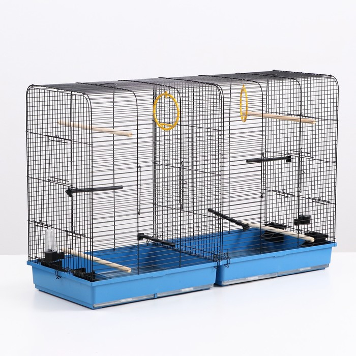 Клетка пролётная 4 яруса, 100 х 37 х 65 см, микс цветов Клетка пролётная 4 яруса, 100 х 37 х 65 см, микс цветов