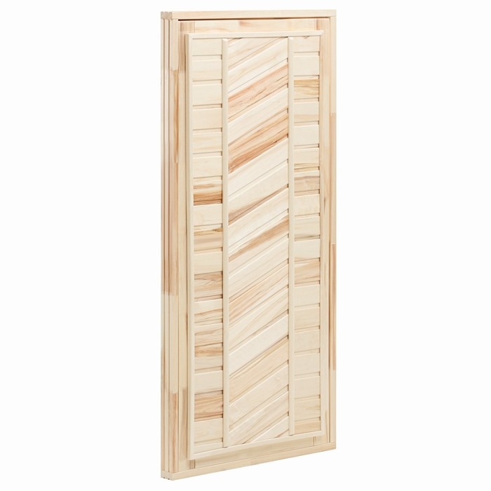 Дверь для бани и сауны, размер коробки 170х80 см, универсальная, липа Дверь для бани и сауны, размер коробки 170х80 см, универсальная, липа