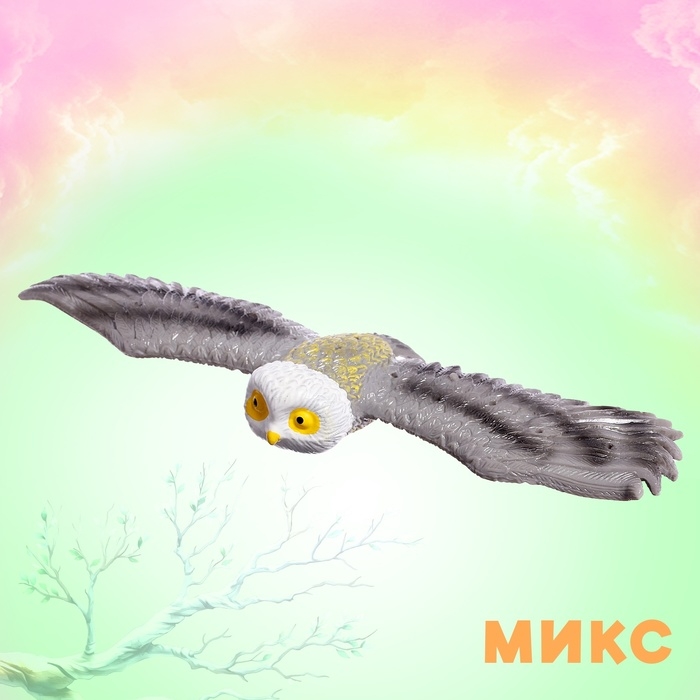 Фигурка птицы «Сова», шлепающий браслет Фигурка птицы «Сова», шлепающий браслет