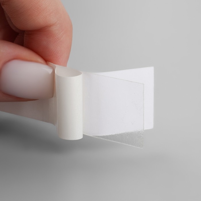 Тейпы для фиксации одежды, 1,2 × 8,5 см, 36 шт, цвет прозрачный Тейпы для фиксации одежды, 1,2 × 8,5 см, 36 шт, цвет прозрачный