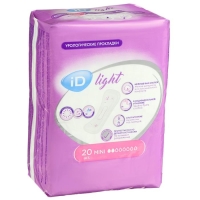 Урологические прокладки iD Light, Mini 20 шт