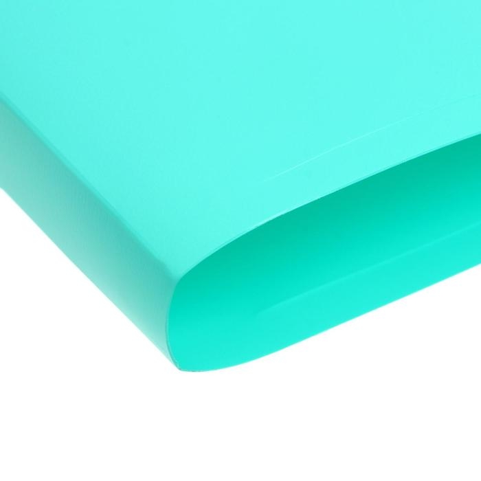 Папка на 2 кольцах А4 Calligrata, 18 мм, 500 мкм, ледяной зеленый Папка на 2 кольцах А4 Calligrata, 18 мм, 500 мкм, ледяной зеленый