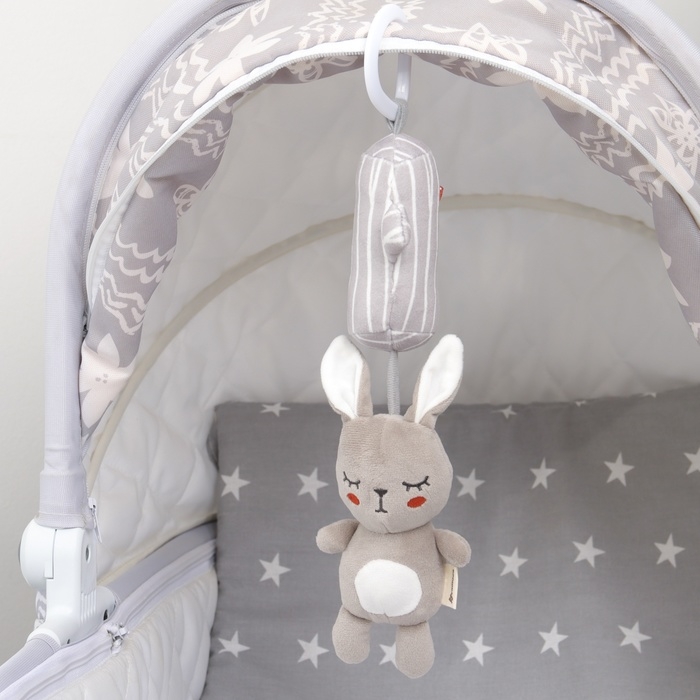 Подвеска - погремушка «Зайка Бонни», с пищалкой, на кроватку, коляску, Крошка Я Подвеска - погремушка «Зайка Бонни», с пищалкой, на кроватку, коляску, Крошка Я