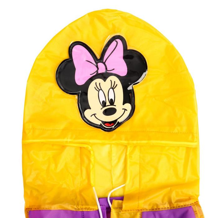 Дождевик детский, размер S, 92-98 см, Минни Маус Дождевик детский, размер S, 92-98 см, Минни Маус