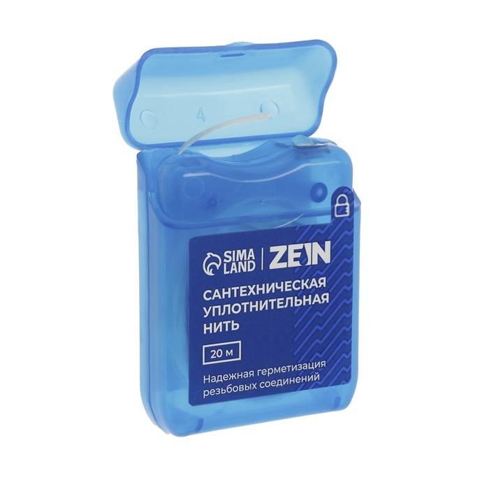 Нить сантехническая ZEIN, для резьбовых соединений, 20 м Нить сантехническая ZEIN, для резьбовых соединений, 20 м