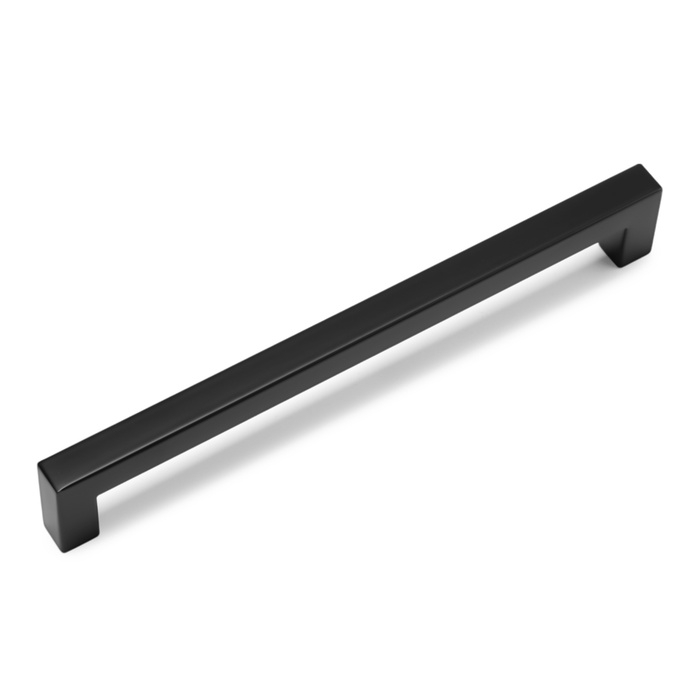 Ручка-скоба SQUARE CAPPIO RSC008, нержавеющая сталь, м/о 192, цвет черный Ручка-скоба SQUARE CAPPIO RSC008, нержавеющая сталь, м/о 192, цвет черный