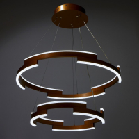 Люстра 1511/2 LED 65Вт 3000-6000К золото 60х60х106 см BayerLux