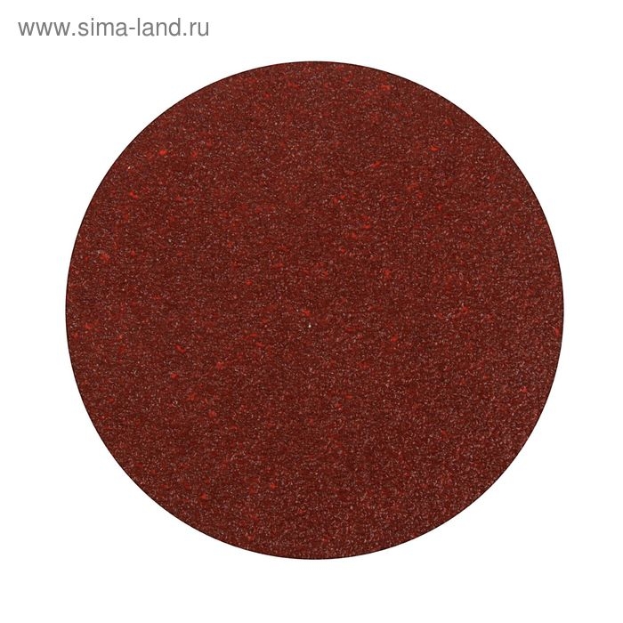 Круг абразивный шлифовальный под  Круг абразивный шлифовальный под "липучку" ТУНДРА, 125 мм, Р24, 10 шт.