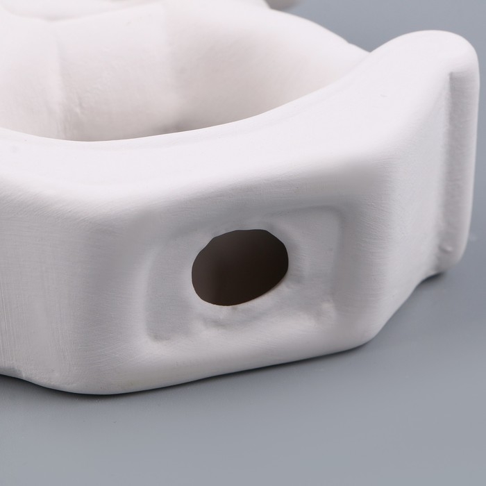 Новый год! Фигурка под роспись &laquo;Дед Мороз верхом&raquo;, с кистью