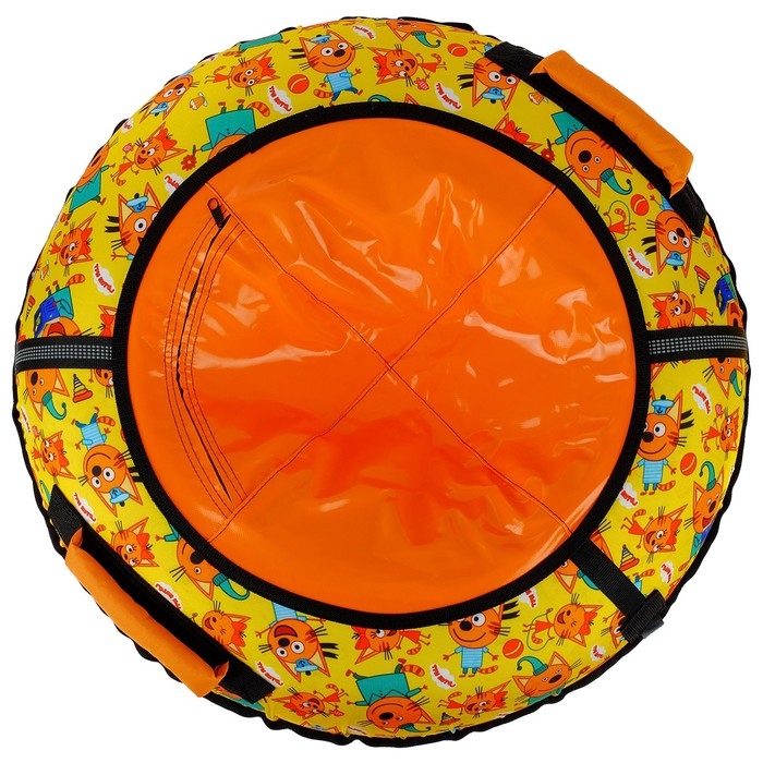 Тюбинг-ватрушка «Три кота», ТБ2-80/ТК, диаметр чехла 85 см Тюбинг-ватрушка «Три кота», ТБ2-80/ТК, диаметр чехла 85 см