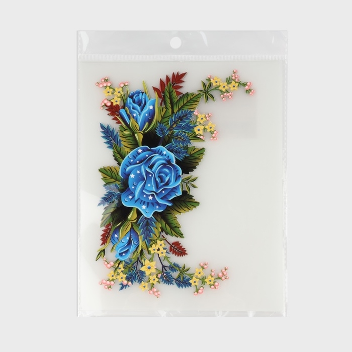 Термотрансфер «Цветы», 12 × 18 см, цена за 1 лист Термотрансфер «Цветы», 12 × 18 см, цена за 1 лист