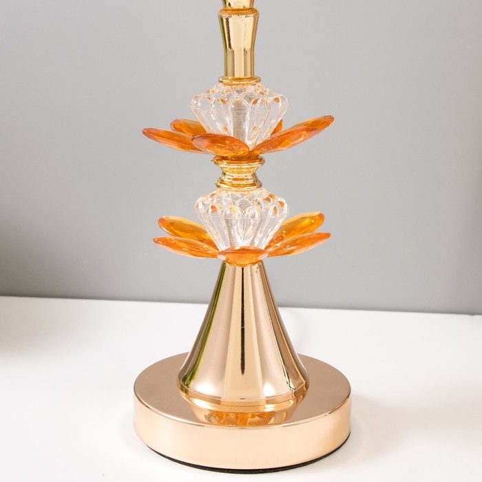 Настольная лампа Настольная лампа "Ариса" Е27 40Вт золото 22х22х38 см RISALUX