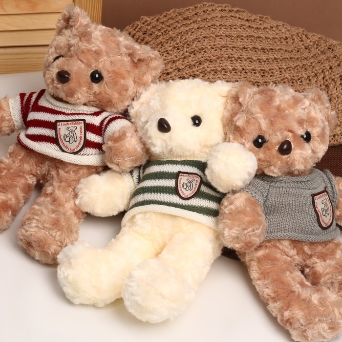 Мягкая игрушка «Мишка», 31 см, цвета МИКС Мягкая игрушка «Мишка», 31 см, цвета МИКС