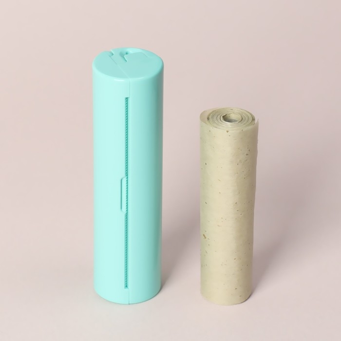 Салфетки матирующие, в рулоне, d = 2,4 × 9 см, 7 м, цвет зелёный Салфетки матирующие, в рулоне, d = 2,4 × 9 см, 7 м, цвет зелёный